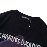 Charlie Luciano T Shirt Dark Fairy Tale Series Prince Princess Pure Cotton Loose