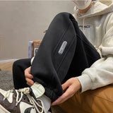 Men Sweatpants Ankle-Tied Sports Pants Large Size Youth Casual