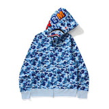 Bape Hoodie Men's Women's Zipper Sweater Jacket