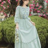 Women cottagecore Dress Vintage and Little Fresh Summer Dress