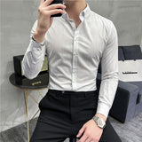 Men Shirts Long Sleeve Shirt