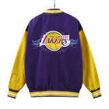 Dodgers Letter Man Jacket Outfit Senior Jackets Varsity Baseball College Coat Autumn Baseball Uniform Fans Sports Training