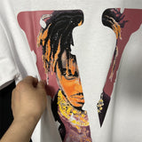 Juice WRLD T Shirt Vlone & Juice WRLD Printed Hip Hop Loose T-shirt