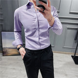 Men Shirts Long Sleeve Shirt
