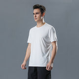 Anti Sweat Clothing Thin Ice Silk T-shirt