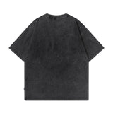 Man Tees Vintage Rose Short Sleeve T-shirt