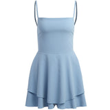 Emily Ratajkowski Dress Sexy Backless Lace up Slip Dress