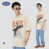 Blackair T Shirt Vintage Summer Short Sleeve T-shirt