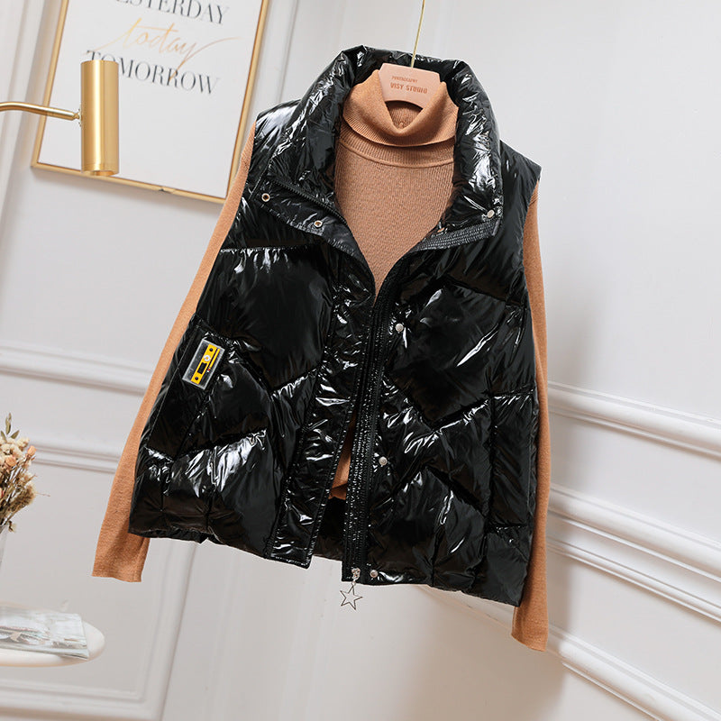 Women Winter Coats Puffer down Vest down down down Vest Women's Vest Fashion Vest