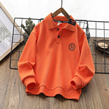 Children Hoodie Sweatshirts Autumn Long Sleeve T-shirt Boys