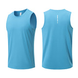 Man Tanks Summer Sports Vest Male Outdoor Loose Transparent