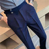 Men Pant Striped Casual Pants