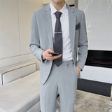 Seersucker Suit Two-Piece Suit