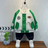 Toddler Boys Jackets Boys' Baseball Jacket Coat Children's Spring Ball Style