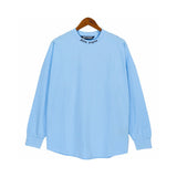 Palm Angels Back Letter Printing High Street Loose Base Shirt Long-Sleeve T-shirt