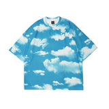 Men's T Shirt Summer Casual Tops Short Sleeve T-shirt Men's round Neck Half Sleeve BF Idle Style Summer Trendy Half Sleeve