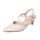 Nude Wide Fit Block Heels