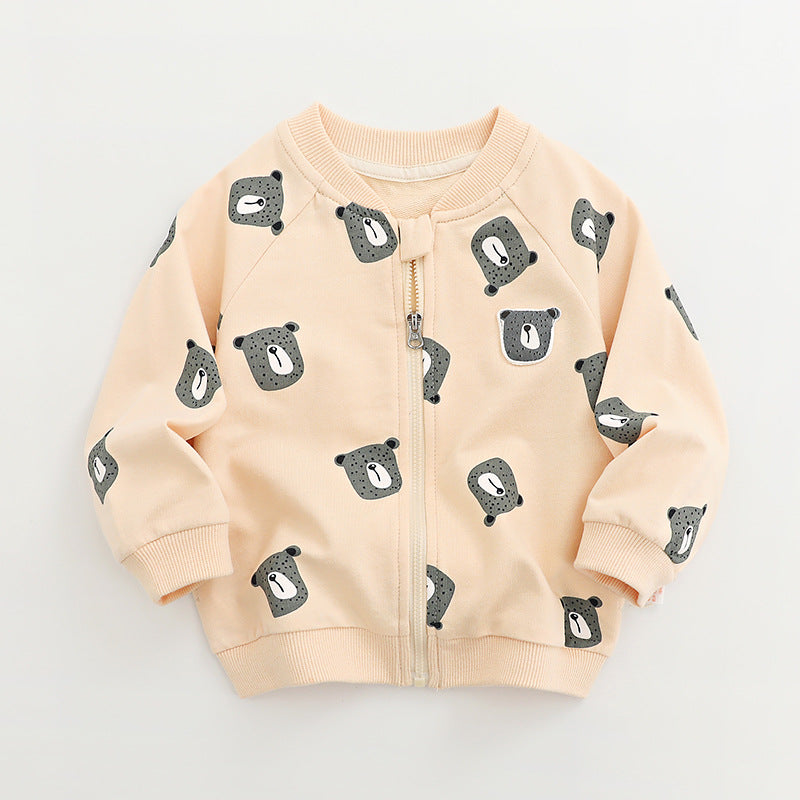 Children Baseball Jacket Boys' Baseball Jacket Coat Autumn Clothing