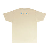 Amiri T Shirt Fashion Brand Short Sleeve T-shirt Shirt