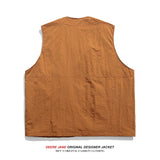 Men Vest Spring Men Loose Sleeveless Top Men