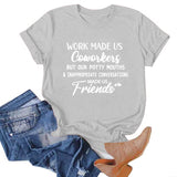 Friends Joey T Shirt Loose Short Sleeve plus Size T-shirt