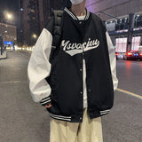 Varsity Jacket Stand Collar Jacket Embroidered Baseball Uniform