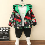 Toddler Boys Jackets Ultraman Clothes Boys' Spring and Autumn Clothing