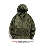 Men Sun Protection Clothing Baggy Coat Design Sense Ruan Shuai Men's Sun Protection Clothing