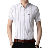 Tommy T Shirts Tommy Embroidered Striped Short Sleeve Shirt Summer