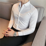 Men's Shirt Spring Men's Long-Sleeved Shirt Repair