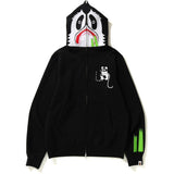 Bape Hoodie Men's Women's Zipper Sweater Jacket