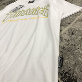 Thrasher T Shirt Summer Classic Flame Line Printed T-shirt Loose