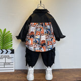 Toddler Boys Sweater Boys' Long-Sleeved Shirt Spring and Autumn Children's Clothing Leisure