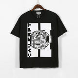 Cavempt Ce Printed round Neck Men and Women Couple Short Sleeve