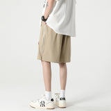 Men Shorts Ice Silk Shorts Men Sports Pants Trendy Loose