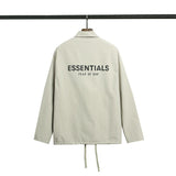 Fog Essentials Jacket Fear Of God Fog Essentials Nylon Reflective Jacket Outdoor Jacket Coat Men and Women