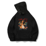 Men and Women Pokemon Pikachu Hoodie Loose Hoodie Coat