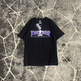 Thrasher T Shirt Summer Flame Skateboard Villain Hip Hop Printed Loose T-shirt