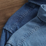 Denim Shirts Men's Long-Sleeved Slim Jacket