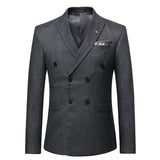 Double Brewed Seersucker Suit Men's Suit Set