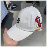 La 59fifty Hats MLB Donald Duck Hat La DIS Baseball Cap