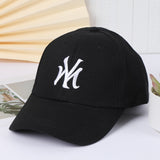 La 59fifty Hats Summer Peaked Cap Sun Protection Sunshade My Letter Embroidery Baseball Cap