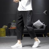 Men Pant Loose Straight Summer Sports Casual Pants