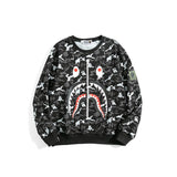 Bape Sweatshirt Camouflage Ape Crew Neck Sweater