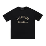 Fog T Shirt Baseball Trendy Loose Short Sleeve Tshirt Fear Of God