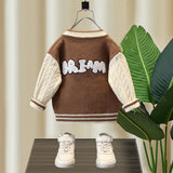 Toddler Boys Sweater Boys' Knitting Cardigan Coat Spring and Autumn Children