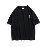 Cartoon Panda Couple Loose Short-Sleeved T-shirt Summer Cotton Half-Sleeve T-shirt Top