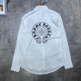 CHH Chrome Heart Sweatshirt Autumn and Winter Couple's Long-Sleeved Shirt Men's and Women's Casual Top