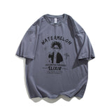 Men T Shirt Summer Casual Tops Men's Clothes Summer Wear Retro Men's round Neck Short Sleeve Casual round Neck T-shirt