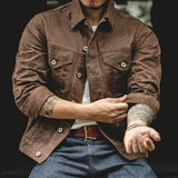 Denim Shirts Male Master Coat Men's Clothing